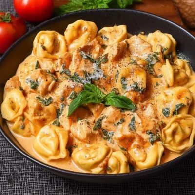 Warm Crockpot Chicken Tortellini Recipe to Try